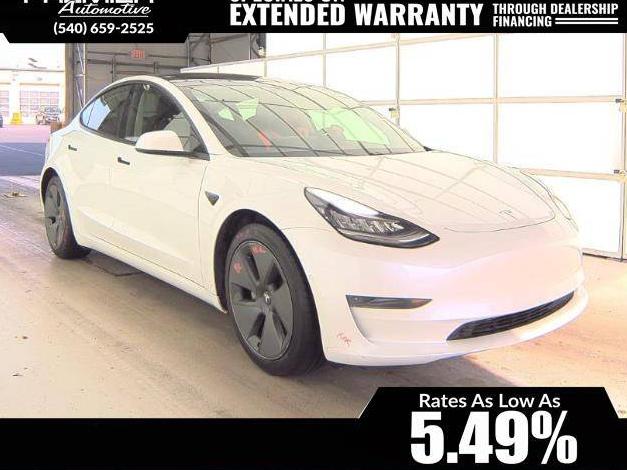 TESLA MODEL 3 2021 5YJ3E1EA5MF852597 image